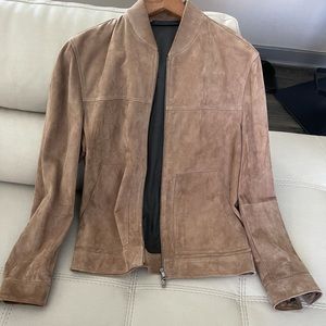 Theory leather jacket .. men’s size Large
